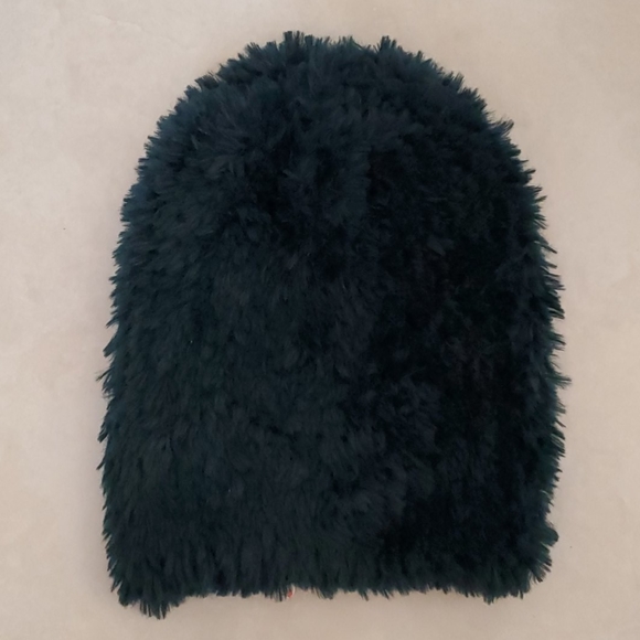 NWT Free People Head In The Clouds Green Beanie - Picture 2 of 7